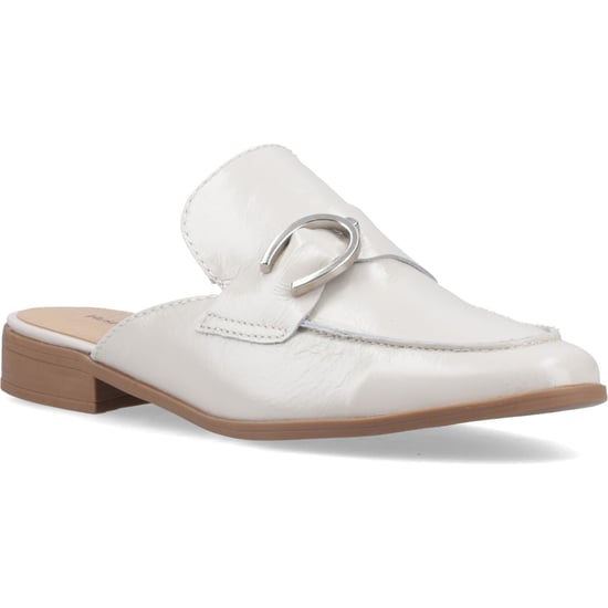 Hush Puppies Calla Leder Damen Ivory Pantoletten - Image 1