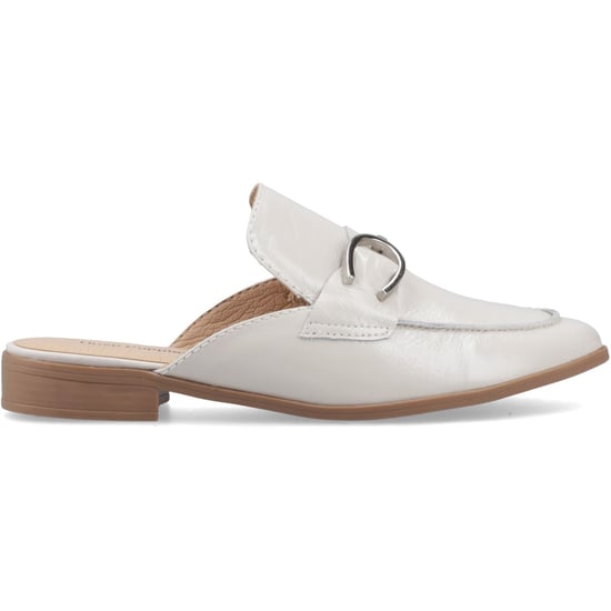 Hush Puppies Calla Leder Damen Ivory Pantoletten - Image 4
