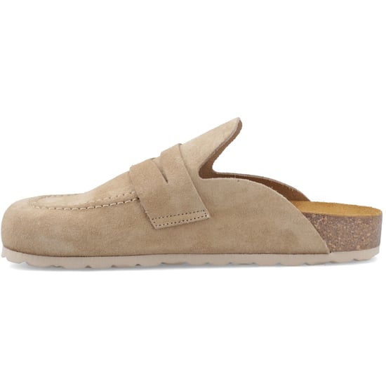 Hush Puppies Briar Geschlossene Toe Wildleder Damen Mules in Taupe - Image 4