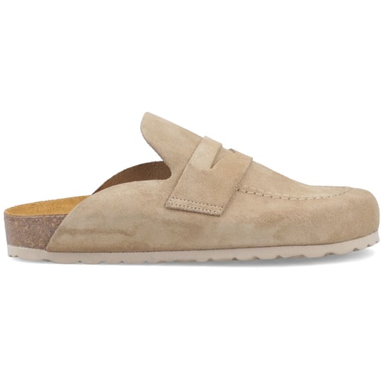 Hush Puppies Briar Geschlossene Toe Wildleder Damen Mules in Taupe - Image 5