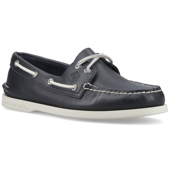 Sperry Authentische 2-Augen-Leder-Herrenmarine-Bootsschuhe - Image 1