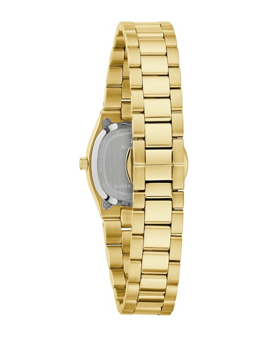 Bulova Super Seville Mini Gold Damen Armbanduhr 97L189 - Image 2