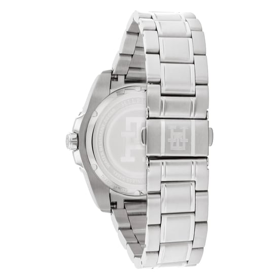Tommy Hilfiger Th85 Gmt Silber Herren Armbanduhr 1792132 - Image 2