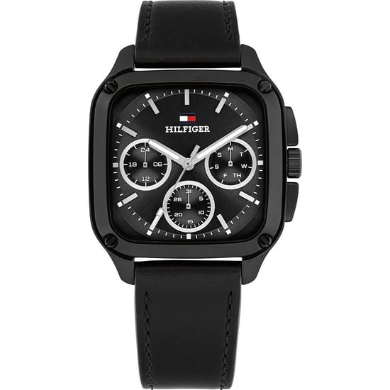 Tommy Hilfiger Herald Schwarz Herren Armbanduhr 1792220 - Image 1