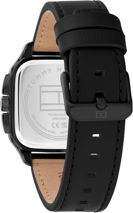 Tommy Hilfiger Herald Schwarz Herren Armbanduhr 1792220 - Image 2