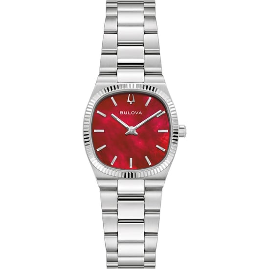 Bulova Super Seville Mini Silber Damen Armbanduhr 96L354 - Image 1