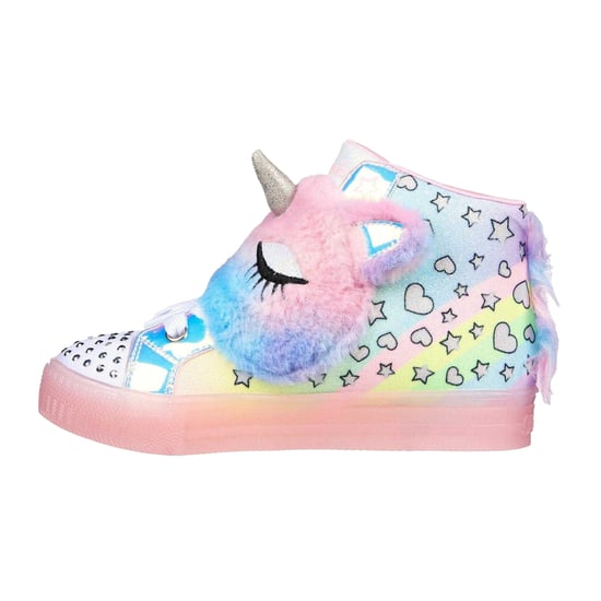 Skechers - "Shuffle" Einhorn Sneaker für Mädchen (Pink/Bunt) - Image 2