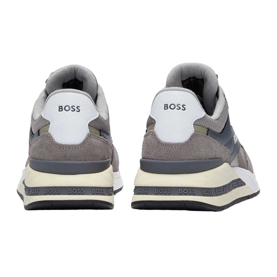 Boss - "Kurt" Sneaker für Herren, Leder (Grau) - Image 2