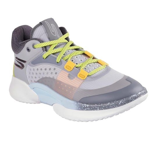Skechers - "Resagrip" Gefleckt Sneaker für Herren (Grau/Weiß) - Image 5