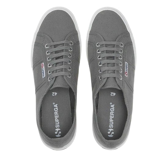 Superga - "2750 Cotu Classic" Freizeitschuhe für Damen, Canvas (Graugrün) - Image 3