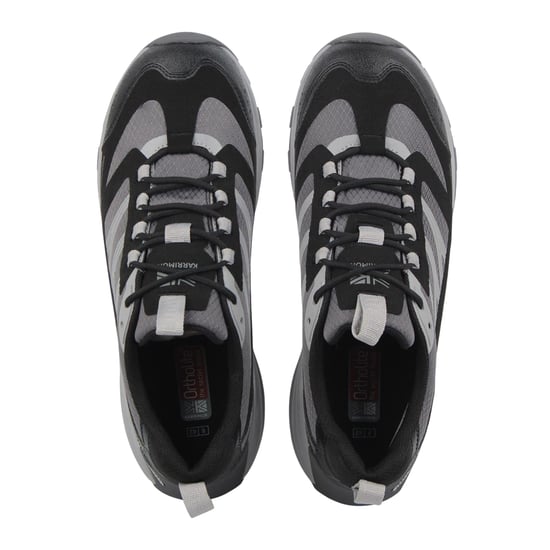 Reebok - "Nano X3" Sneaker für Herren, Leder, Runder Zeh, Flach (Grau/Schwarz) - Image 3