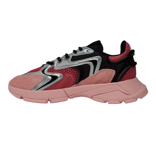 Lacoste - "L003 Neo" Sneaker für Damen, Leder, Grob flach (Rosa) - Image 2