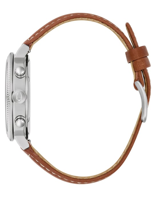 Bulova Military Vwi Special Edition Braun Herren Armbanduhr 96B482 - Image 2