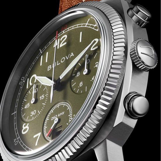 Bulova Military Vwi Special Edition Braun Herren Armbanduhr 96B482 - Image 4