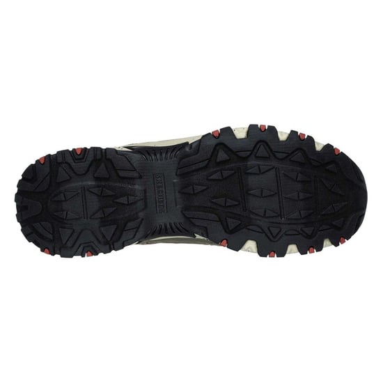 Skechers - "Hillcrest" Logo Wanderstiefel für Herren, Leder (Natürlich/Schwarz) - Image 4