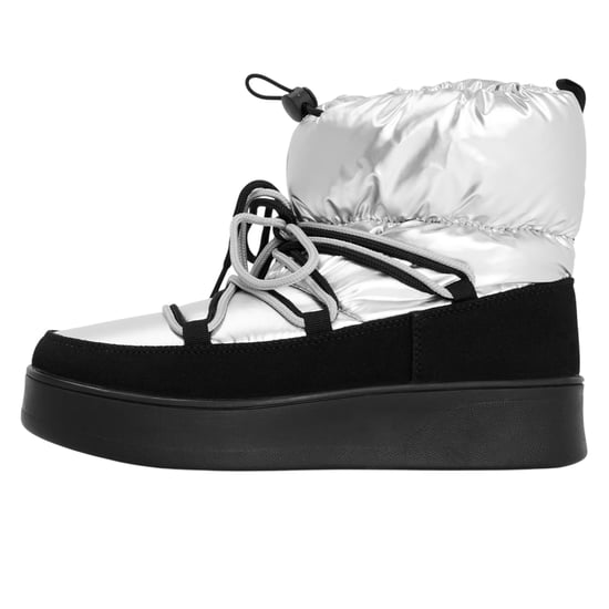 Steve Madden - "Zienna" Schneestiefel für Damen, Blockabsatz (Silber) - Image 2