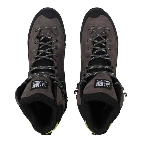 Karrimor - "Hot Route" Wanderstiefel für Herren, Leder, Wasserfest (Holzkohle/Limone) - Image 4