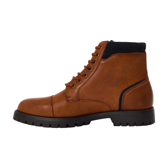 Original Penguin - Unifarben Springerstiefel für Herren, Leder (Braun) - Image 2