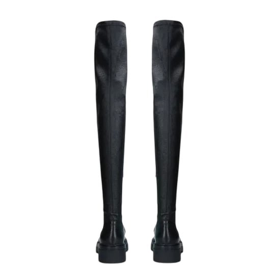 Diesel - Wasserstiefel für Damen, Leder, Blockabsatz (Schwarz) - Image 2