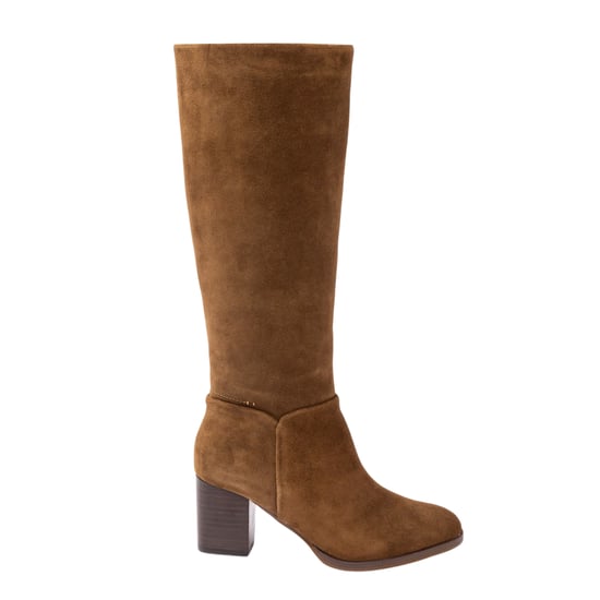 Biba - Kniehohe Stiefel für Damen, Wildleder (Braun) - Image 1