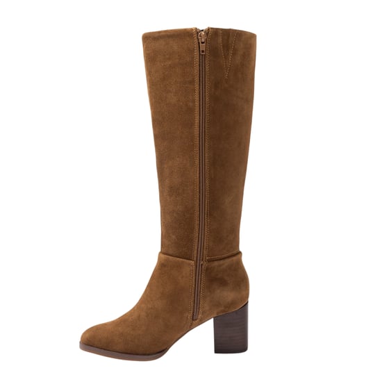 Biba - Kniehohe Stiefel für Damen, Wildleder (Braun) - Image 2