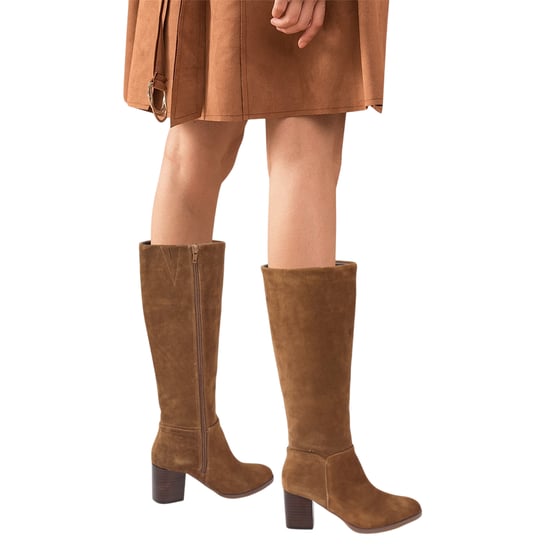 Biba - Kniehohe Stiefel für Damen, Wildleder (Braun) - Image 4