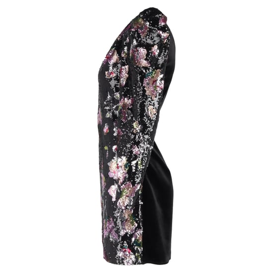 Self-Portrait Pre-owned One-Shoulder-Minikleid aus Samt - Schwarz - Image 2