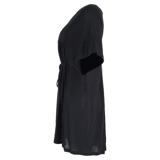 Stella McCartney Minikleid mit Bindegürtel aus schwarzer Baumwolle - Image 2