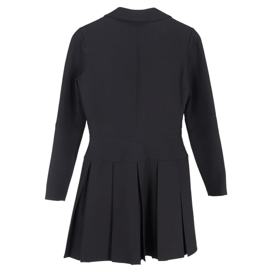 Valentino Plissiertes Minikleid aus schwarzem Polyester - Image 2