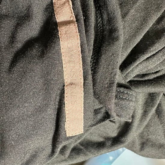 Rick Owens Minikleid mit langen Ärmeln und Drapierung aus schwarzer Viskose - Image 4