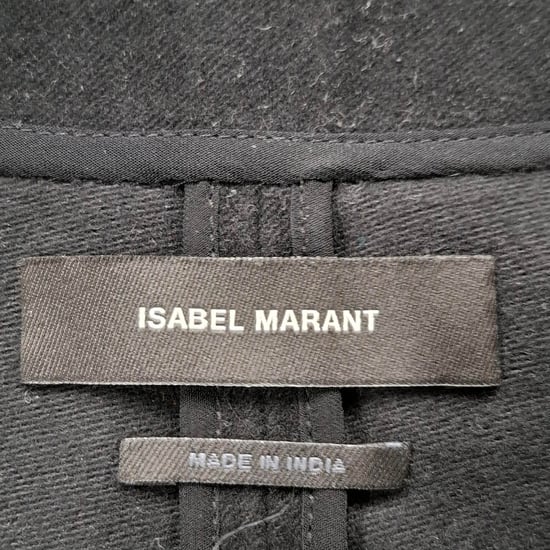 Isabel Marant Caldes Pailletten-Minikleid aus schwarzem Chiffon - Image 3