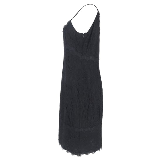 Diane von Furstenberg Olivia Mini-Slipkleid aus schwarzem Triacetat - Image 2