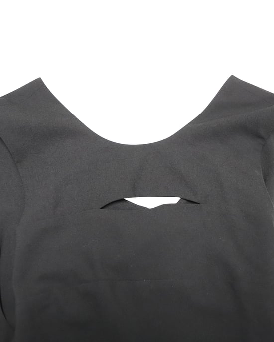 IRO Calley Minikleid mit Cut-outs aus schwarzem Acetat - Image 6