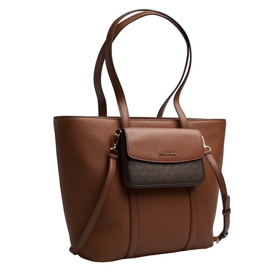 Damen Leder Tote Bag 2 in 1 und Geldbörse Jet Set Reise 35S5GTVT3L - Image 4