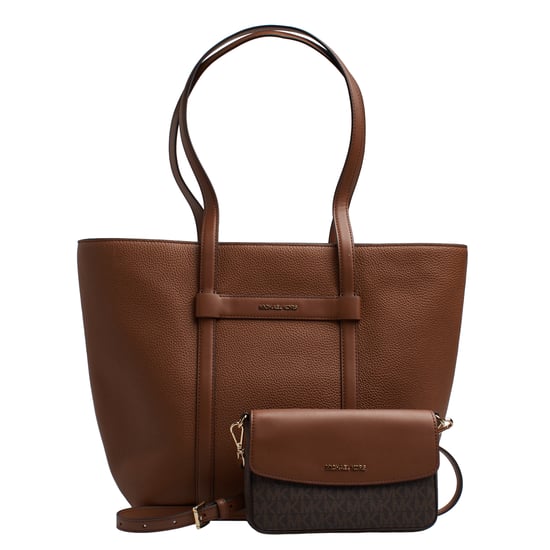 Damen Leder Tote Bag 2 in 1 und Geldbörse Jet Set Reise 35S5GTVT3L - Image 5