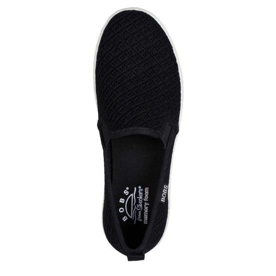 Skechers - Espadrillen für Damen, gewebter Stoff (Schwarz) - Image 3