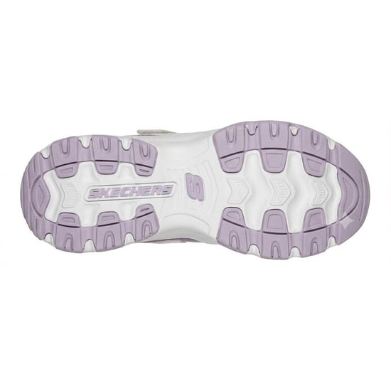 Skechers - "D´Lites 4.0" Sneaker für Damen, Klobiger Absatz (Weiß/Lavendel) - Image 5