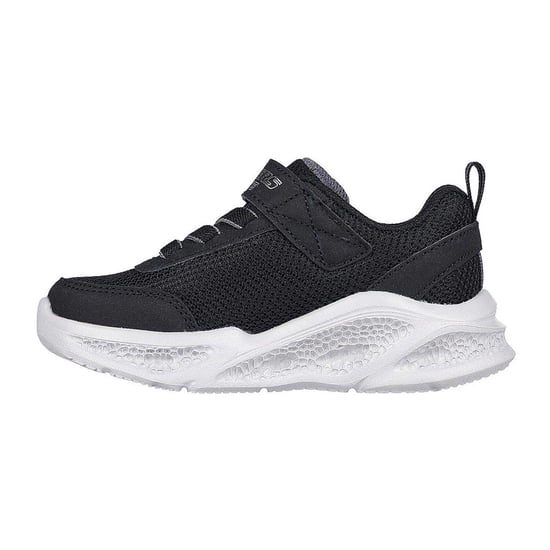 Skechers - "Meteor" Sneaker für Kleinkind, Aufleuchtend (Schwarz/Grau) - Image 2