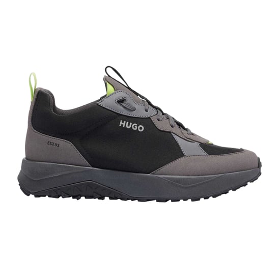 Hugo - "Kane Runn" Schuhe für Herren, Stoff, Zum Schnüren (Schwarz) - Image 1