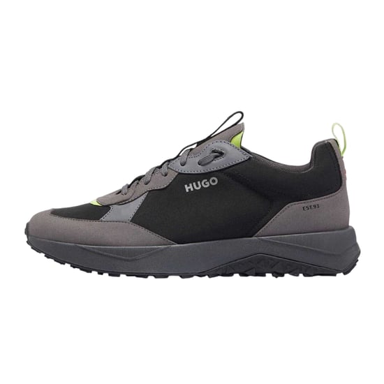 Hugo - "Kane Runn" Schuhe für Herren, Stoff, Zum Schnüren (Schwarz) - Image 2