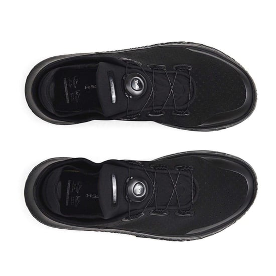 Under Armour - "Performance" Schuhe für Herren, Leder, BOA Verschluss (Schwarz) - Image 3