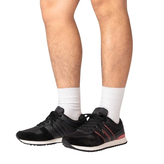 Kappa - Sneaker für Herren (Schwarz/Rot) - Image 4