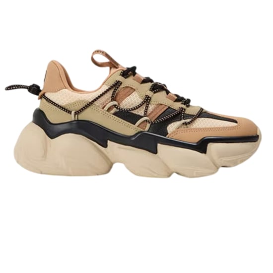 Steve Madden - Schuhe für Damen, Klobiger Absatz (Khaki/Schwarz) - Image 1