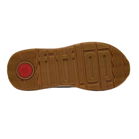 FitFlop - gehäkelt Sneaker für Damen, Leder, flach geformter Absatz (Weiß) - Image 4
