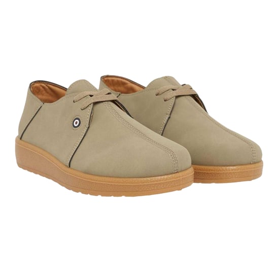 Lambretta - "Panda" Sneaker für Herren, Canvas (Sand) - Image 3
