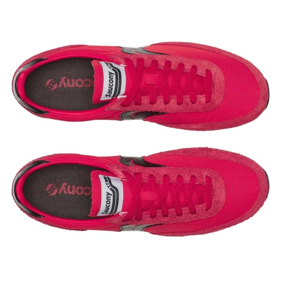 Saucony - 80 Sneaker für Damen, Wildleder (Rot) - Image 4