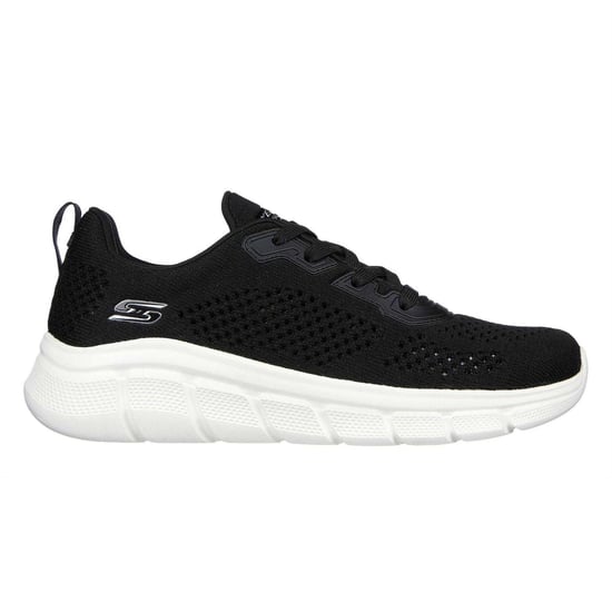 Skechers - "Bobsbflex" Sneaker für Damen, Jerseyware, Zum Anschlüpfen (Schwarz) - Image 3