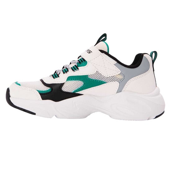 Skechers - "Stamina Airy" Sneaker für Kinder (Weiß/Grün) - Image 2