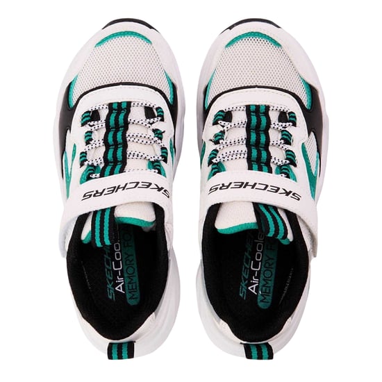 Skechers - "Stamina Airy" Sneaker für Kinder (Weiß/Grün) - Image 3