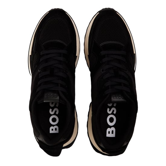Boss - "Jonah Run" Sneaker für Herren, Leder (Schwarz) - Image 3